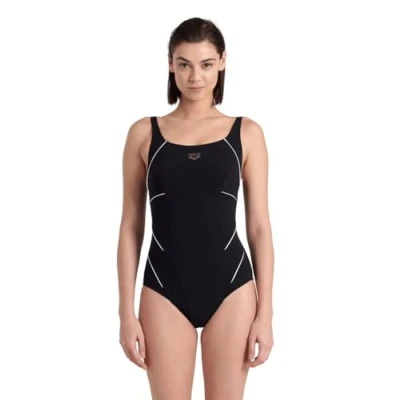 Abbildung von Arena Jewel ONE Piece Badeanzug, Damen, Größe: 46, Black/white