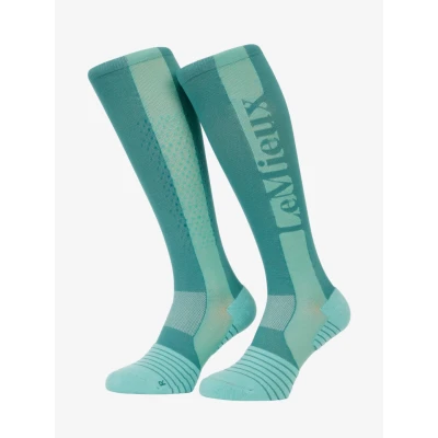 Abbildung von LeMieux Reitsocken Silicone AquaVerkauft von Agradi