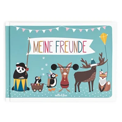 Abbildung von Meine Freunde: Freundebuch für Kinder in der Grundschule und Kindergarten. zum Schreiben Malen. Freundschaftsbuch.: Ein Freundschaftsbuch Malen