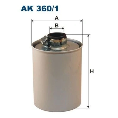 Abbildung von Luftfilter FILTRON AK360/1