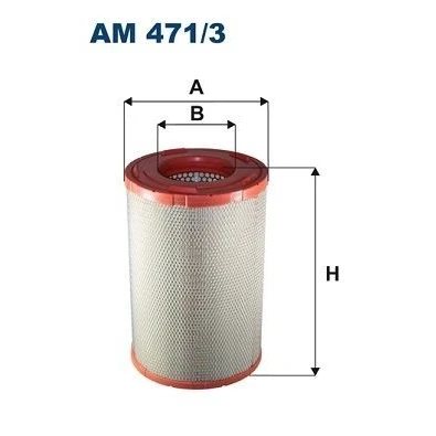 Abbildung von FILTRON AM 471/3 Luftfilter 372 245 Filtereinsatz RENAULT TRUCKS: Midlum
