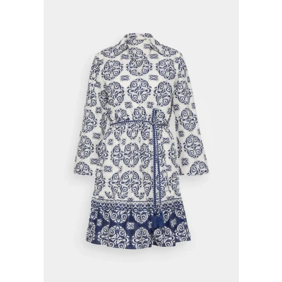 Abbildung von JDY Jdyanna Dress Freizeitkleid, Damen, Größe: Small, Cloud dancer/medieval blue