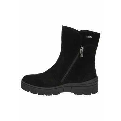 Abbildung von Caprice Snowboot/Winterstiefel, Damen, Größe: 36, Black suede Schuhe
