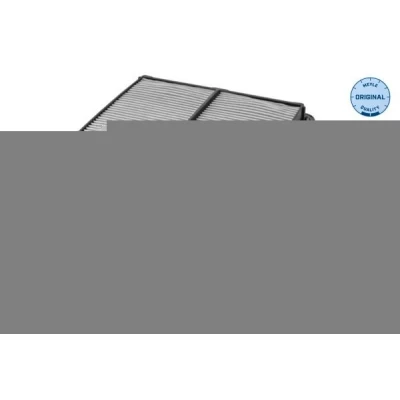 Abbildung von MEYLE 31 12 321 0001 Luftfilter 38 200 317 Filtereinsatz ORIGINAL Quality HONDA: CIVIC 7 Coupe, Hatchback, FR V
