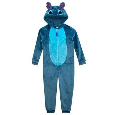 Abbildung von Disney Stitch Onesie Lilo and Mädchen Schlafanzüge Für Blau 158