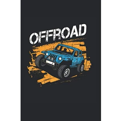 Abbildung von Offroad: Offroad A5 6x9 Zoll Journal Notizbuch Notizheft 120 Seiten kariert