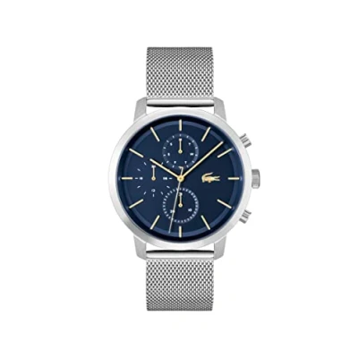Abbildung von Lacoste Replay Chronograph, Herren, Größe: One Size, Silver/blue