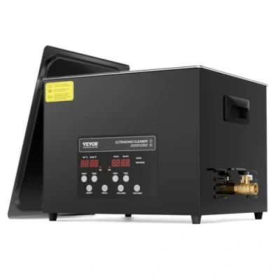 Abbildung von VEVOR 1 5L Ultraschallreiniger, 360 W digitales Ultraschallreinigungsgerät mit Schonmodus, 40 kHz industrieller Ultraschallreiniger Heizung und Timer für Halter, Schmuck, Werkzeuge