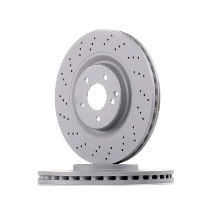 Abbildung von FERODO PREMIER DDF1650C 1 Bremsscheibe 345 30 5 gelocht/innenbel. beschichtet ohne Schrauben MERCEDES BENZ: C Class Saloon, CLK Coupe