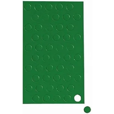 Abbildung von MAUL Magnetsymbole Kreis 50 Stück Kleine Magnete für Planer, Kalender und Whiteboards Magnet 10 mm Büro, Küche Werkstatt Vielseitig flexibel einsetzbar Grün