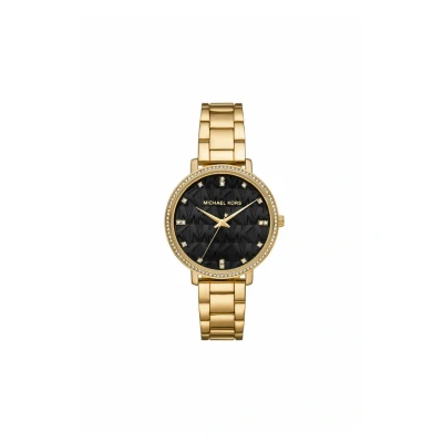 Abbildung von MICHAEL KORS Damen Analog Quarz Uhr mit Edelstahl Armband MK4916
