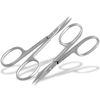 Abbildung von Profi Nagelscheren Set Hautschere Gebogen Kombi für Finger und Fußnägel