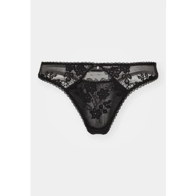 Abbildung von Lascana Thong String, Damen, Größe: 36/38, Schwarz