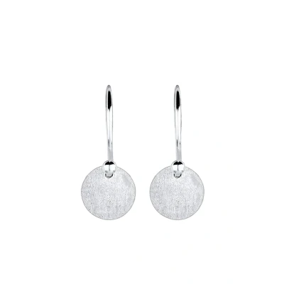 Abbildung von Elli Basic Design Ohrringe silvercoloured, Damen, Größe: One Size, Silver coloured