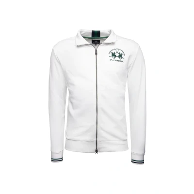 Abbildung von La Martina Sweatjacke, Herren, Größe: Small, Optic white