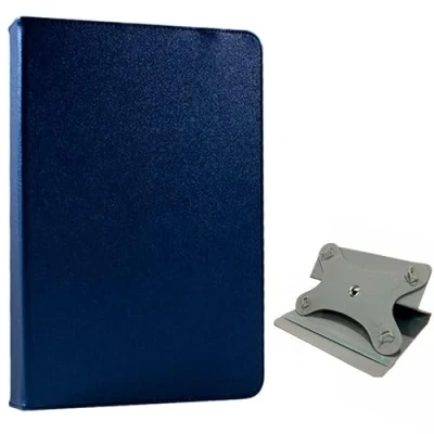 Abbildung von Schutzhülle für Cool Ebook / Tablet 22,7 cm (9 Zoll), glatt, Blau drehbar