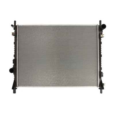 Abbildung von THERMOTEC D7G041TT Kühler, Motorkühlung Aluminium 488 642 32 Kühlrippen gelötet