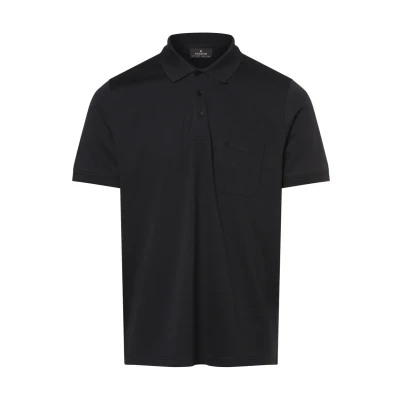 Abbildung von Ragman Poloshirt, Herren, Größe: Medium, Dunkelblau
