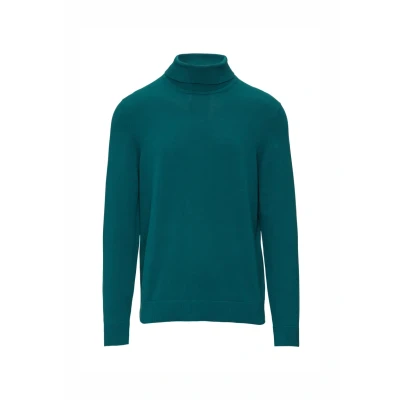 Abbildung von s.Oliver Rollkragen Strickpullover, Herren, Größe: 3XL, Petrol