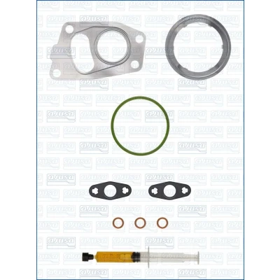 Abbildung von AJUSA JTC12535 Montagesatz, Lader with studs, syringe oil mit Dichtungen