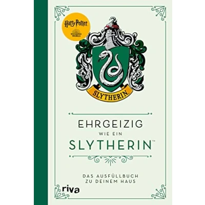 Abbildung von Harry Potter: Ehrgeizig wie ein Slytherin: Das Ausfüllbuch zu deinem Haus. Workbook für alle Potter Fans. perfekte Geschenk Weihnachten, Geburtstag oder zwischendurch