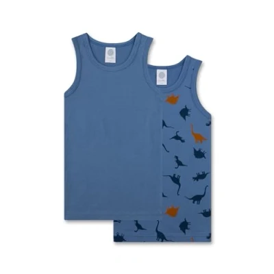 Abbildung von Sanetta 2 PACK Unterhemd/shirt für Kinder, Größe: 104, Navy