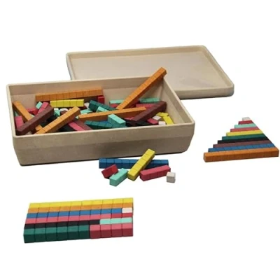 Abbildung von WISSNER® aktiv lernen 126 Farbige Rechenstäbe Cuisenaire RE Wood