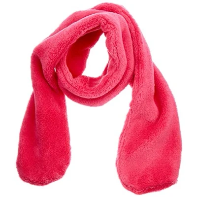 Abbildung von Playshoes Unisex Kinder Fleece Steckschal Winter Schal, pink Kuschelfleece, one size