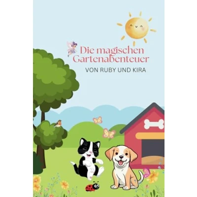 Abbildung von Die magischen Gartenabenteuer von Ruby und Kira Kinderbuch Abenteuerbuch Geschichten über Tiere Hund Katze