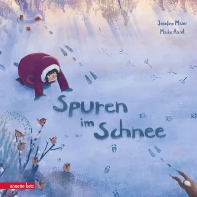Abbildung von Spuren im Schnee Ein poetisches Winterabenteuer für Kinder ab 3 Jahren