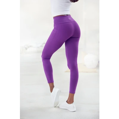 Abbildung von Lascana Leggings Hosen, Damen, Größe: 48/50, Lila