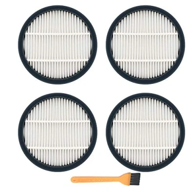 Abbildung von WuYan Zubehörfilter für Xiaomi Deerma VC40 Staubsauger mit Griff, inkl. 4 Hepa Filter, 1 Reinigungsbürste
