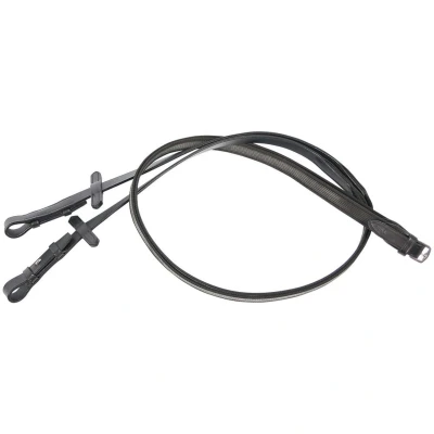 Abbildung von Harry&#039;s Horse Zügel Super Grip Schwarz Warmblut