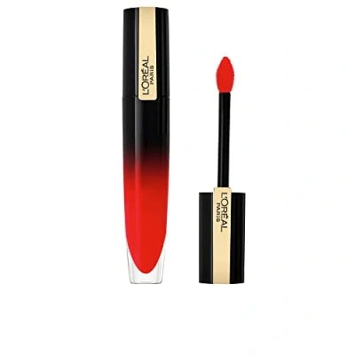 Abbildung von L&#039;Oréal Paris Flüssiger Lippenstift mit Glanz Finish, Leichter und farbintensiver Ink Lippenstift, Brilliant Signature, Nr. 311 Be Brilliant, 1 x 6,4 ml