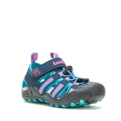 Abbildung von Kamik Mädchen Crab Geschlossene Sandalen, Türkis (Navy Teal NTE), 31 EU