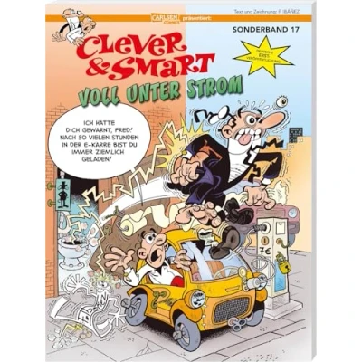 Abbildung von Clever und Smart Sonderband 17: Voll unter Strom: Slapstick Klassiker Kultcomic in deutscher Erstveröffentlichung (17)