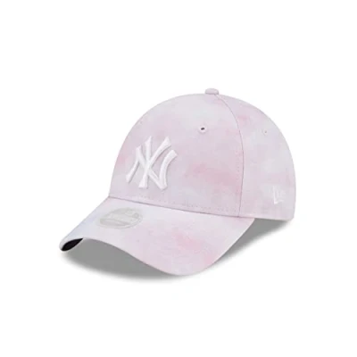 Abbildung von New Era York Yankees MLB Kappe für Damen lila Tie Dye Basecap verstellbar Strapback One Size