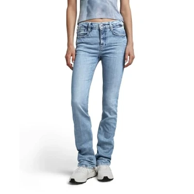 Abbildung von G Star Noxer Bootcut Jeans Bootcut, Damen, Größe: 31x34, Faded niagara