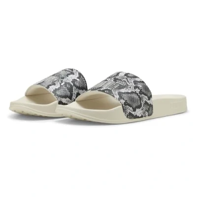Abbildung von Puma Leadcat CHIC Hausschuh, Damen, Größe: 35.5, Alpine snow/gold coloured Kunststoff