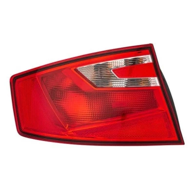 Abbildung von HELLA 2SD 011 140 051 Rückleuchte links äusserer Teil P21/5W, P21W 12 mit Glühlampen Lampenträger