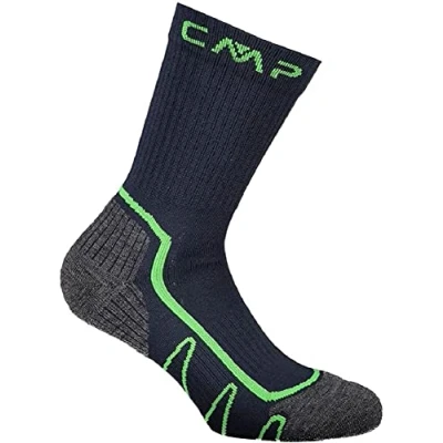 Abbildung von CMP Wandersocken für Kinder, B.Blau Grünes Fluo, 34/36