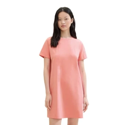 Abbildung von TOM TAILOR Denim Jerseykleid, in Melange Optik