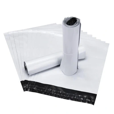 Abbildung von 100 Stück versandtaschen Plastik, 25 * 35CM verpackungstüten warensendung Wasser staubdichte selbstklebende Versandtüten