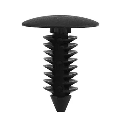 Abbildung von 100 Stücke Universal Auto Türverkleidung Stoßstange Nieten Clip Automotive Halter Schrauben Druckverschluss Clips Verkleidung Schwarz