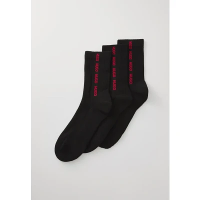Abbildung von HUGO TAPE 3 PACK Socken, Herren, Größe: 43 46, Black