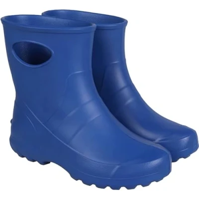 Abbildung von LEMIGO Unisex Sehr Leichte Garten Regenstiefel aus EVA Damen Herren Gummistiefel 36 47 EU (Blau, 38)