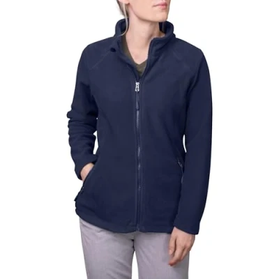 Abbildung von HRM Damen 1202 Women&#039;s Full Zip Fleece Jackets, Navy, 3XL EU