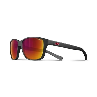 Abbildung von Julbo Powell Sonnenbrille schwarz Noir Mat/Rouge Unisex