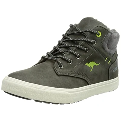 Abbildung von KangaROOS Damen Kavu X Sneaker, Steel Grey Lime, 36 EU