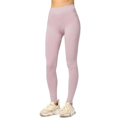 Abbildung von Merry Style Damen Lange Leggings aus Viskose MS10 143 (Caffelatte, M)